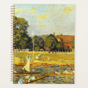 Agenda Regata en Hampton Court Alfred Sisley Póster