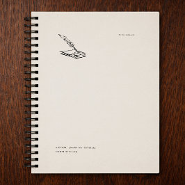 Agenda Regency Dark Academia Crowquill Motif