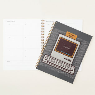 Agenda Reglas de la vieja escuela Juego de ordenador retr