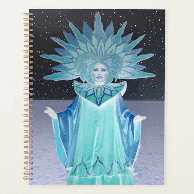 Agenda Reina de la nieve (Anverso)
