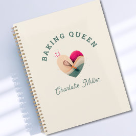 Agenda Reina de la Repostería - Corazón - Personalizado