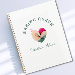 Agenda Reina de la Repostería - Corazón - Personalizado