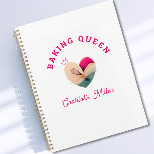 Agenda Reina de la Repostería - Corazón - Personalizado