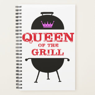 Agenda Reina Del Grill, Rojo De La Corona Rosa