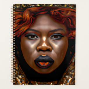 Agenda Reina negra Melanin Mujer Sista Amor
