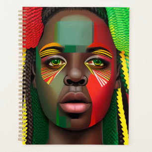 Agenda Reina negra Melanin Mujer Sista Amor