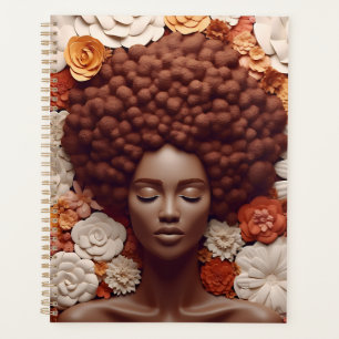 Agenda Reina negra melanina sista flor curo afro mujeres
