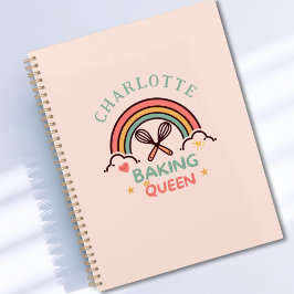 Agenda Reina o Rey de la Repostería- Arcoíris- Personaliz