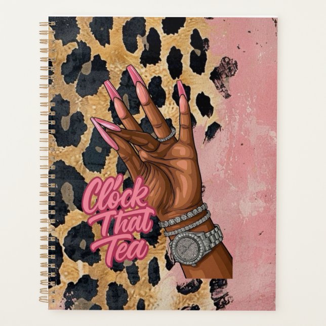 Agenda Rellenar El Diario De Tea (Anverso)