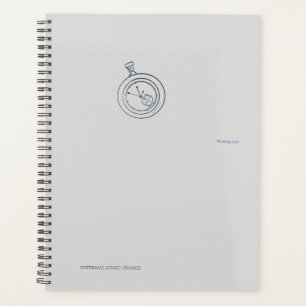 Agenda Reloj de bolsillo de estudio nocturno dark academi