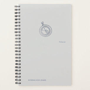 Agenda Reloj de bolsillo de estudio nocturno dark academi