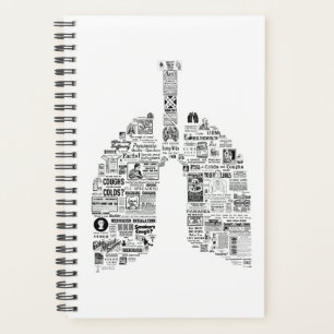 Agenda Remedios respiratorios vintage - regalo pulmonólo