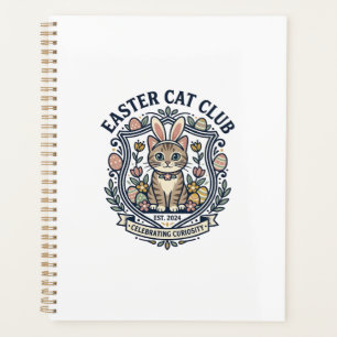 Agenda Remera gráfica de gato de Pascua - Easter Cat Club