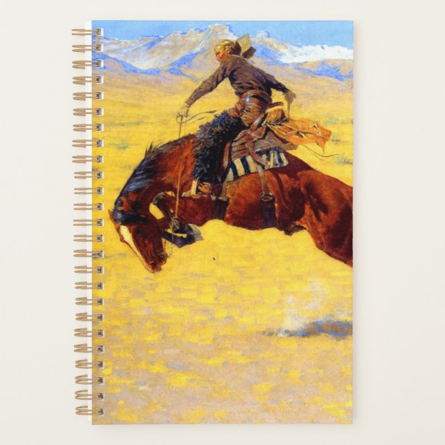 Agenda Remington Old West Horse y Cowboy