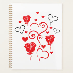 Agenda Remolinos de Corazones y Rosas