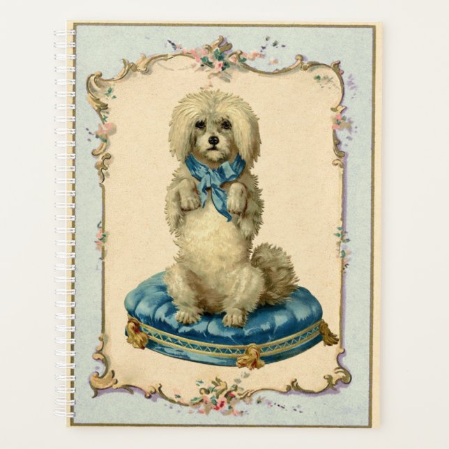 Agenda Reproducción de cosecha de cuchicheo azul de perro (Anverso)