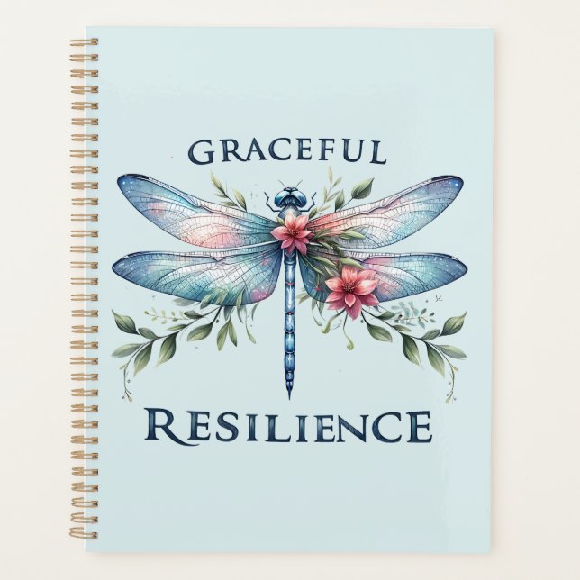 Agenda Resiliencia Graceitosa - Dragonfly artístico (Anverso)