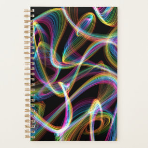 Agenda resplandor de glowstick de arcoíris :