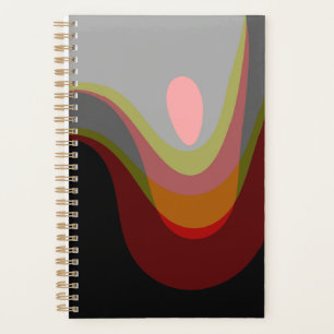 Agenda Resumen 20529 - colorido estilo retro