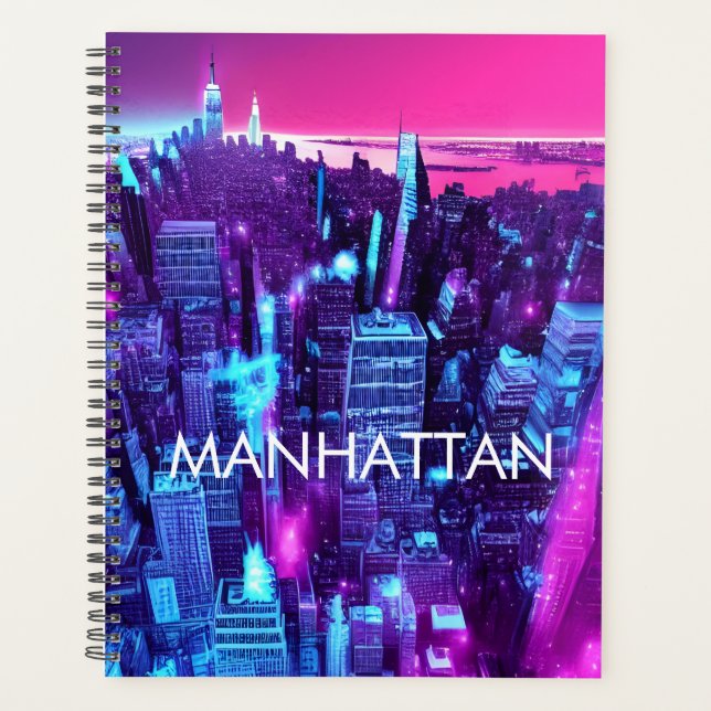 Agenda Resumen de Manhattan Day Planner (Anverso)