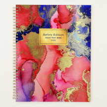 Resumen de oro púrpura rosa con nombre