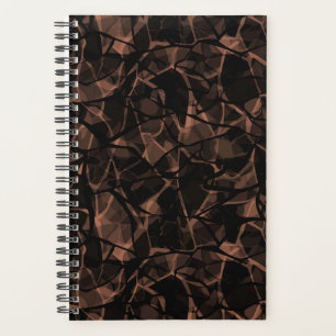Agenda Resumen del diseño moderno de mosaico de vidrio br