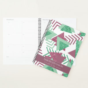 Agenda Resumen fresco de los años 80 Personalizado de f