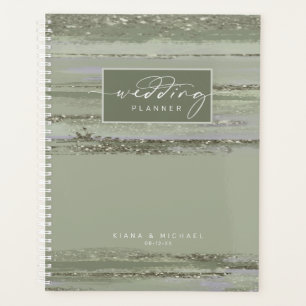 Agenda Resumen Paint Strokes Boda ID886