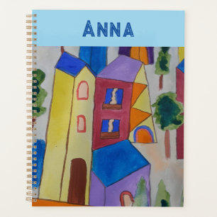 Agenda Resumen Planner personalizado de aldea de verano