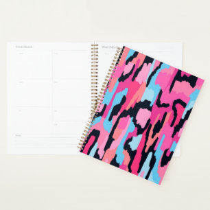 Agenda Resumen pop rosado 