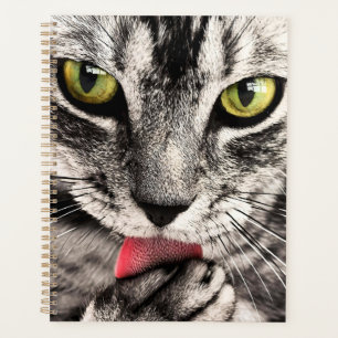 Agenda Retrato animal del Mascota del gato