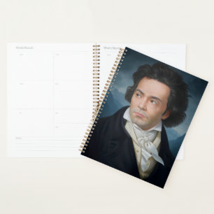 Agenda Retrato clásico de Beethoven