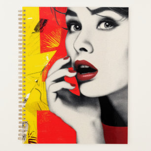 Agenda Retrato de arte pop dual
