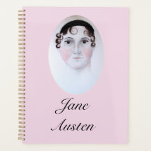 Retrato de Jane Austen, marcador de página.