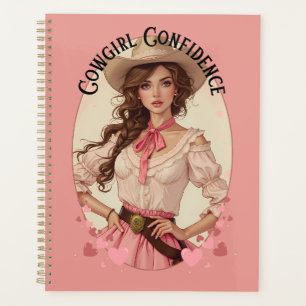 Agenda Retrato de moda occidental de Coquette Cowgirl