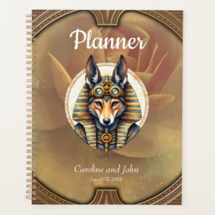 Agenda Retrato de Steampunk Anubis Fox