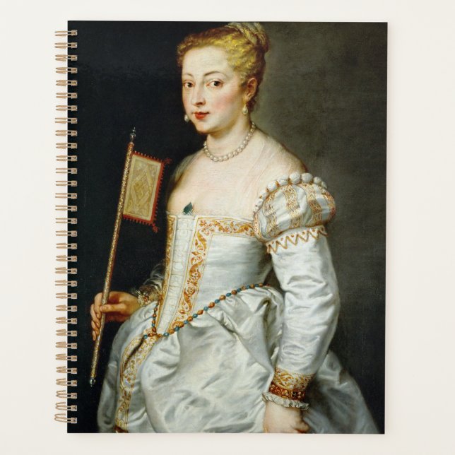 Agenda Retrato de una dama de Paul Rubens (Anverso)