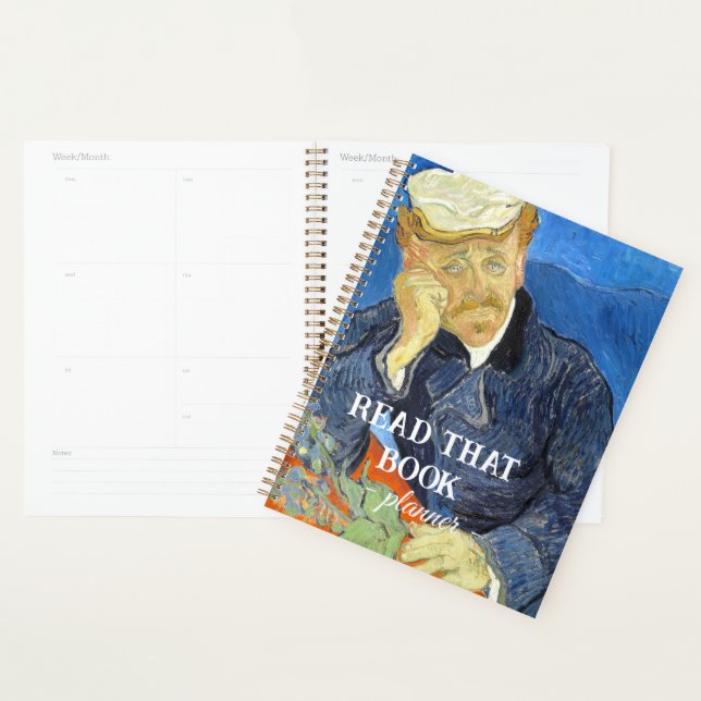 Agenda Retrato del Dr. Gachet por Vincent Van Gogh (Demostración)