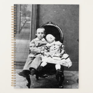 Agenda Retrato inquietante de hermanos antiguos