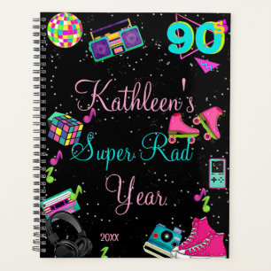 Agenda Retro 90, cualquier edad,