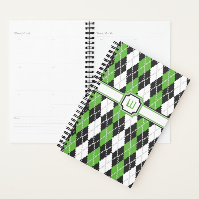 Agenda Retro Argyle Planner (Demostración)