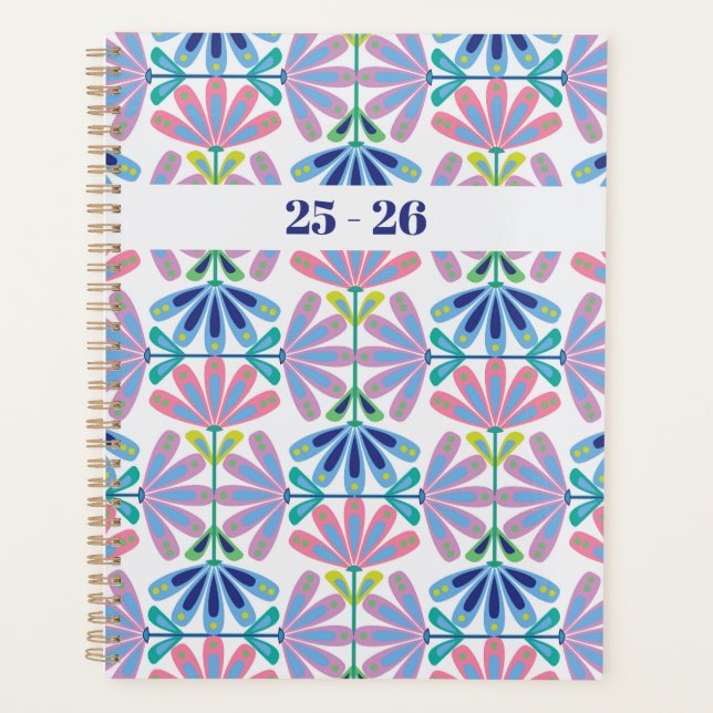 Agenda Retro Chic Planner (Anverso)