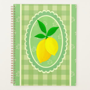 Agenda Retro Sunny Lemon Yellow Spring Green
