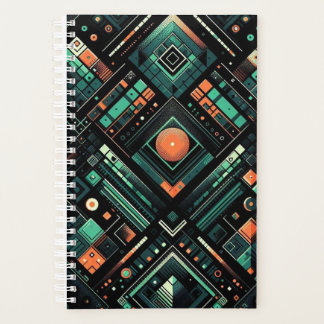 Agenda Retro Tech 3D Planner