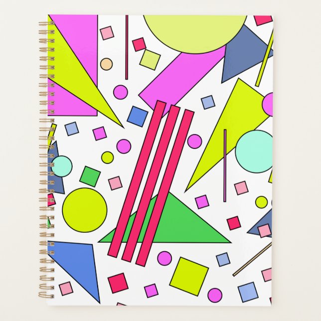 Agenda Retro Vintage 80s and 90s Style (Anverso)