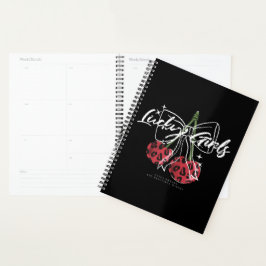 Agenda Retro Vintage Cherry Quote Typography 