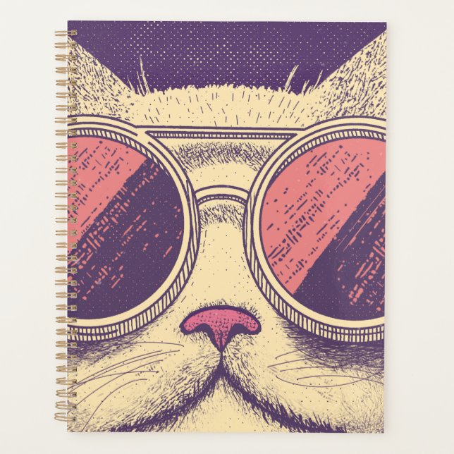 Agenda Retro Vintage Kitty (Anverso)