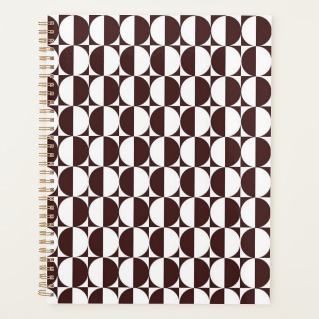 Agenda RetroCircle  – Havana Brown Edition (Anverso)