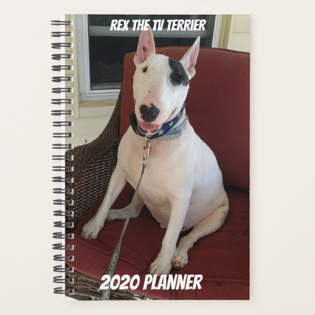 Agenda Rex The TV Terrier 2020 Planner (Anverso)
