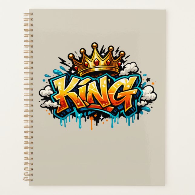 Agenda Rey de la Calle Graffiti Coronado (Anverso)